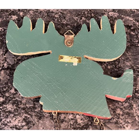 Enesco Moose Creek Crossing “Welcome” 1995 Moose Welcome Sign #161276 - Picture 4 of 6